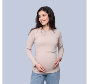 Maternity & nursing long sleeve