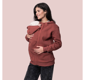 Maternity and babywearing hoodie